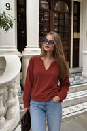 Kadın Marlin Sweatshirt-Bordo
