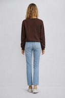 Kadın Marrakesh Vintage Med Blue Straight Jean Pantolon - Vintage Med Blue