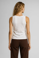 4lü Siyah Beyaz Kadın Matilda Düğme Detaylı Vücuda Oturan Atlet