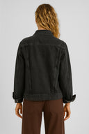 Kadın Maya Black Jean Ceket %100 Pamuk - Black