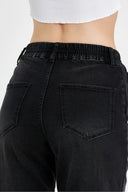 Kadın Norah Black Beli Lastikli Jean Pantolon Lyocell (Tencel™) - Black