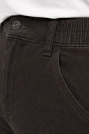 Kadın Norah Brown Beli Lastikli Jean Pantolon-Brown