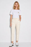 Kadın Norah Cepli Off White Jean Pantolon - Off White