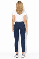 Kadın Norah Rinse Beli Lastikli Jean Pantolon-Rinse