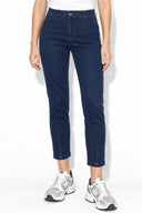 Kadın Norah Rinse Beli Lastikli Jean Pantolon-Rinse