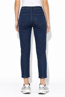 Kadın Norah Rinse Beli Lastikli Jean Pantolon-Rinse
