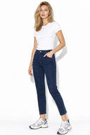 Kadın Norah Rinse Beli Lastikli Jean Pantolon-Rinse