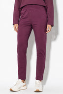 Kadın Norah Yakası Detaylı Regular Fit Sweatshirt-Mor