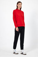 Kadın Paçası Lastikli Regular Fit Basic Eşofman Altı - Siyah