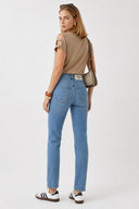Kadın Petra Dirty Med Blue Boyfriend Jean Pantolon - Dirty Med Blue