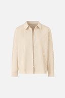 Kadın Rose Regular Fit Çizgili Gömlek - Taş Çizgili