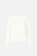 Kadın Sarah Bisiklet Yaka Basic Triko Kazak - Fildişi