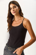 4lü Siyah Beyaz Kadın Slim Fit İp Askılı Atlet