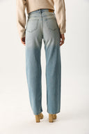Kadın Wanda Tint Light Blue Wide Leg Jean Pantolon %100 Pamuk - Tint Light Blue