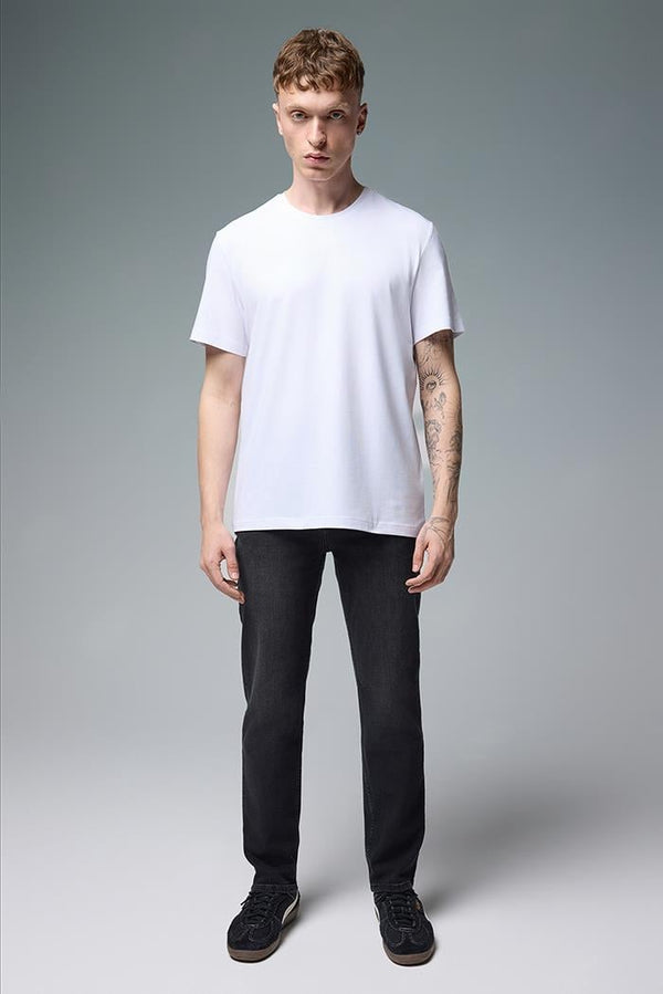 Erkek Kalimnos Black Comfort Fit Jean Pantolon - 11460B-603