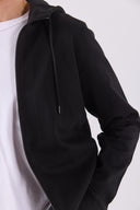 Erkek Kevin İnterlok Sweatshirt - Siyah