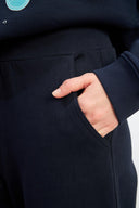 Kadın Kolly Slouchy Şalvar Jogging Pantolon - Navy