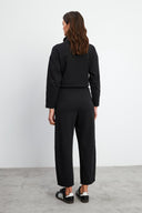 Kadın Kolly Slouchy Şalvar Jogging Pantolon - Siyah