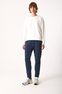 Kadın Larissa Regular Fit %100 Pamuk Eşofman Altı - Lacivert