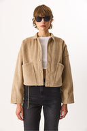 Kadın Lorena Kaşe Ceket - Bej
