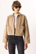 Kadın Lorena Kaşe Ceket - Bej