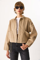 Kadın Lorena Kaşe Ceket - Bej