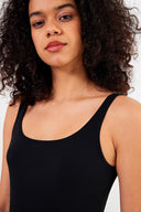 Kadın Marci Slim Fit Atlet - Siyah