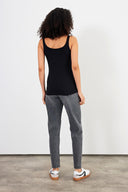 Kadın Marci Slim Fit Atlet - Siyah