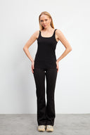 Kadın Marci Slim Fit Atlet - Siyah