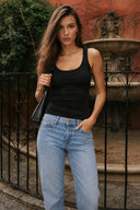 Marci Slim Fit Atlet-Siyah
