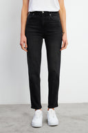 Kadın Maria Black Slim Mom Jean Pantolon - Black
