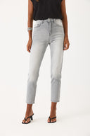 Kadın Maria Grey Slim Mom Jean Pantolon - Grey