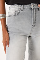 Kadın Maria Grey Slim Mom Jean Pantolon - Grey