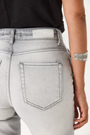 Kadın Maria Grey Slim Mom Jean Pantolon - Grey