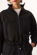 Kadın Marla Black Oversize Jean Ceket - Black