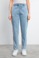 Kadın Marla Sky Blue Yüksek Bel Slouchy Jogger Pantolon - Sky Blue