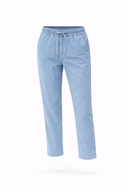 Marla Sky Blue Yüksek Bel Slouchy Jogger Pantolon-Sky Blue