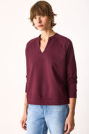 Kadın Marlin Sweatshirt - Bordo