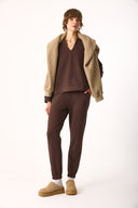 Kadın Marlin Sweatshirt - Kahverengi