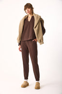 Kadın Marlin Sweatshirt - Kahverengi