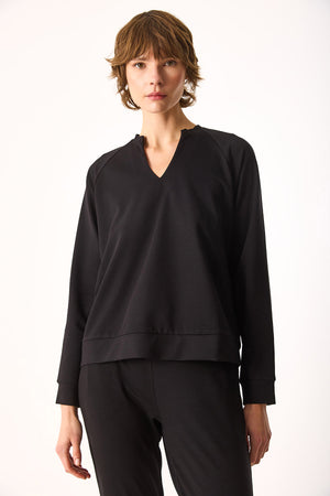 Kadın Marlin Sweatshirt - Siyah