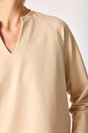 Kadın Marlin Sweatshirt - Taş