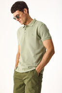 Erkek Martin Slim Fit Polo Yakalı Pike Tişört - Ada Çayı
