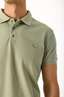 Erkek Martin Slim Fit Polo Yakalı Pike Tişört - Ada Çayı