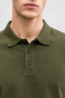 Martin Slim Fit Polo Yakalı Pike Tişört-Haki