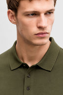 Martin Slim Fit Polo Yakalı Pike Tişört-Haki