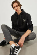 Erkek New Look Baskılı Sweatshirt - Siyah