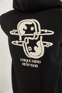 Erkek New Look Baskılı Sweatshirt - Siyah