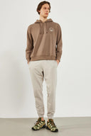 Erkek New Look Baskılı Sweatshirt - Vizon