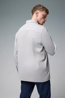 Erkek Nicolas Regular Fit Gabardin Gömlek - Gri